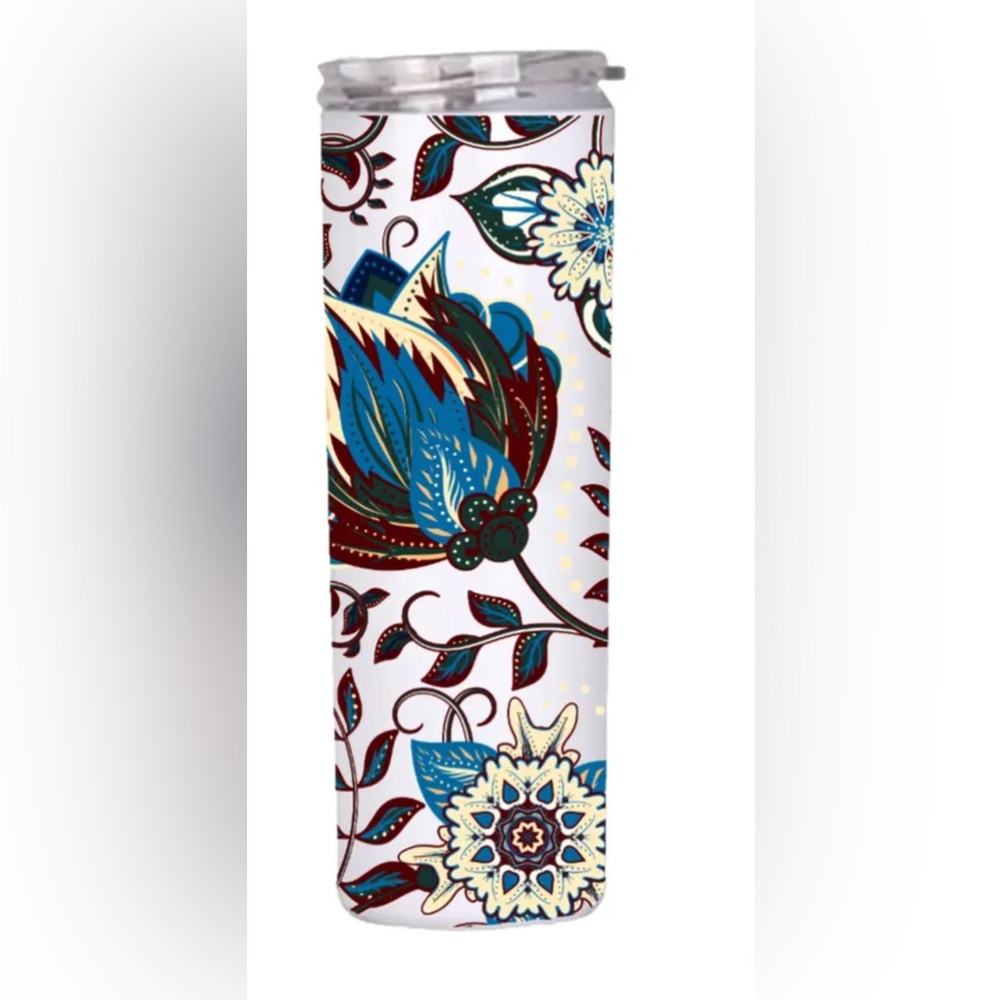 Featured ethnic hand-painted flowers Semi handmade special gift